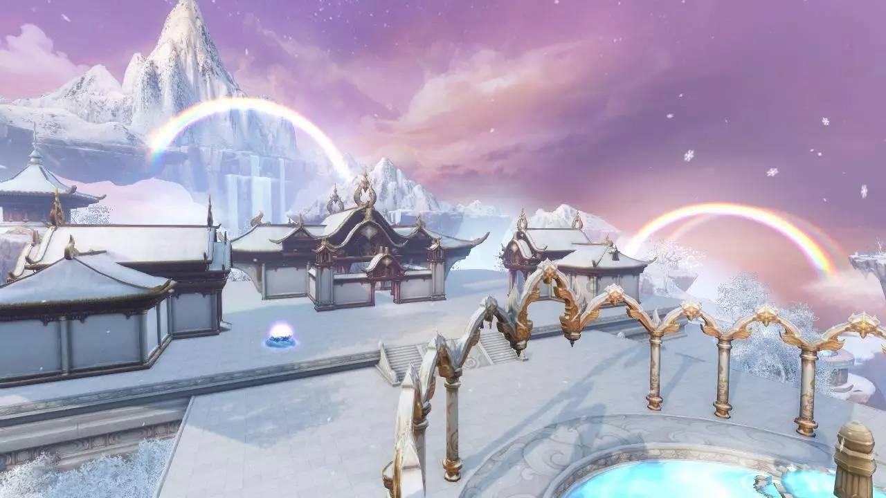 雪公园森林逃生